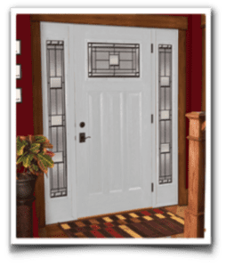 door1-e1627569268464 A welcoming white door framed by geometric glass and wood creates a bright, inviting entryway.